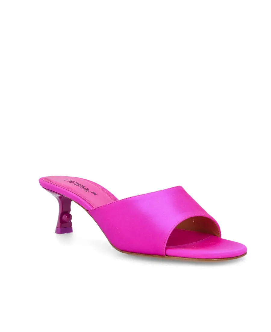 Off-White Pop Lollipop Slip-On Sandlas