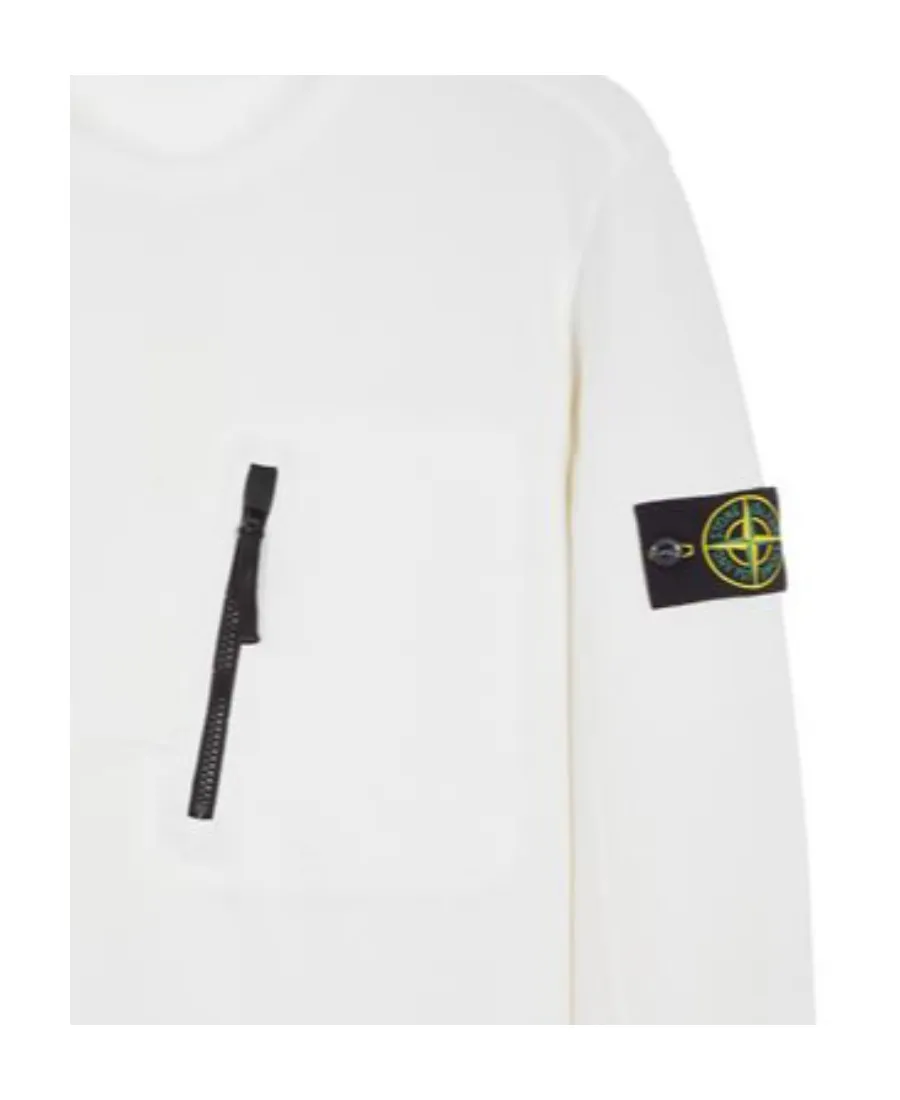 Logo-Patch Cotton Sweatshirt