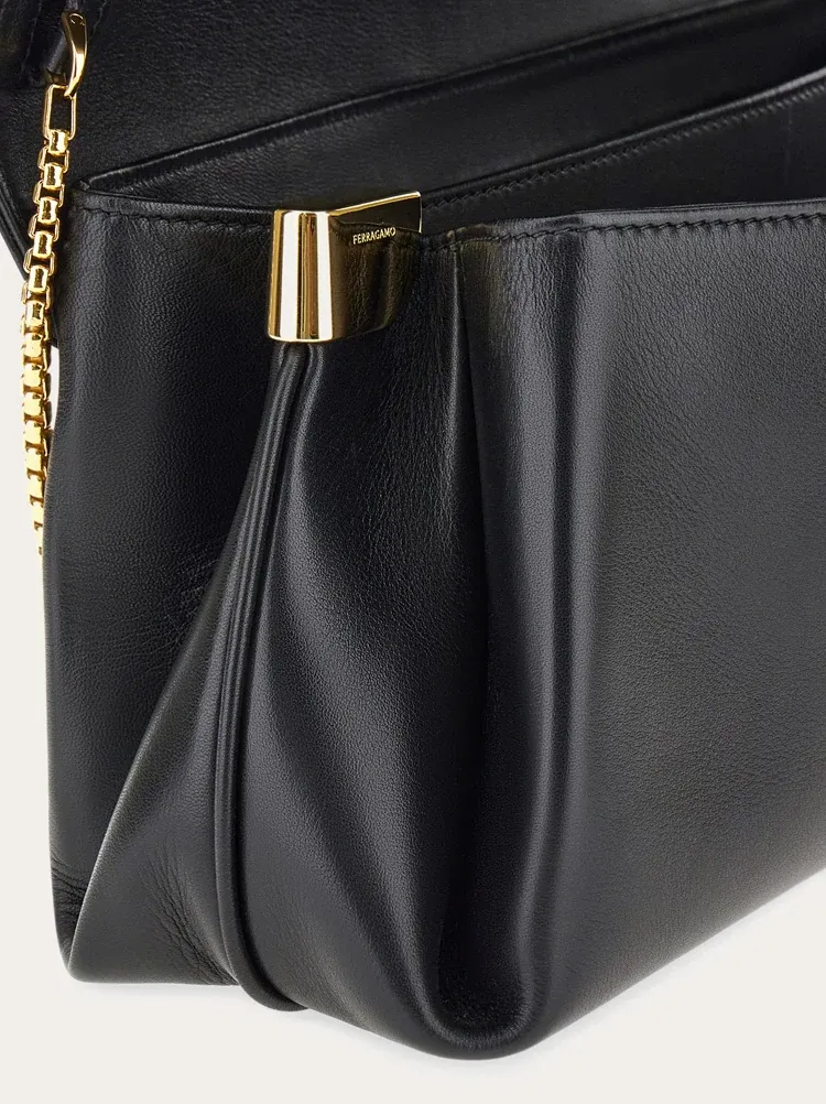 Front Flip Medium Shoulder Bag