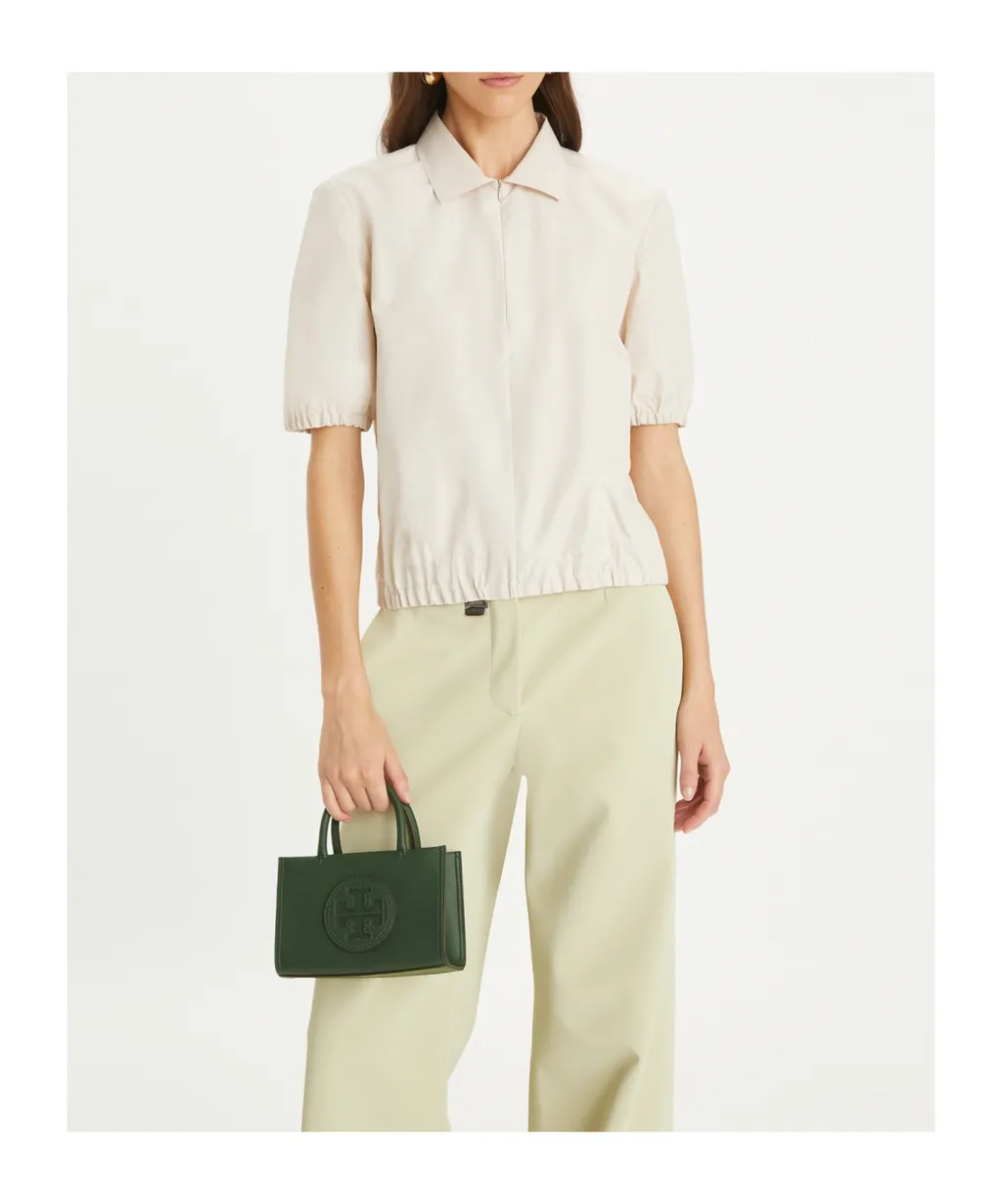Tory Burch Ella Logo Patch Mini Tote Bag