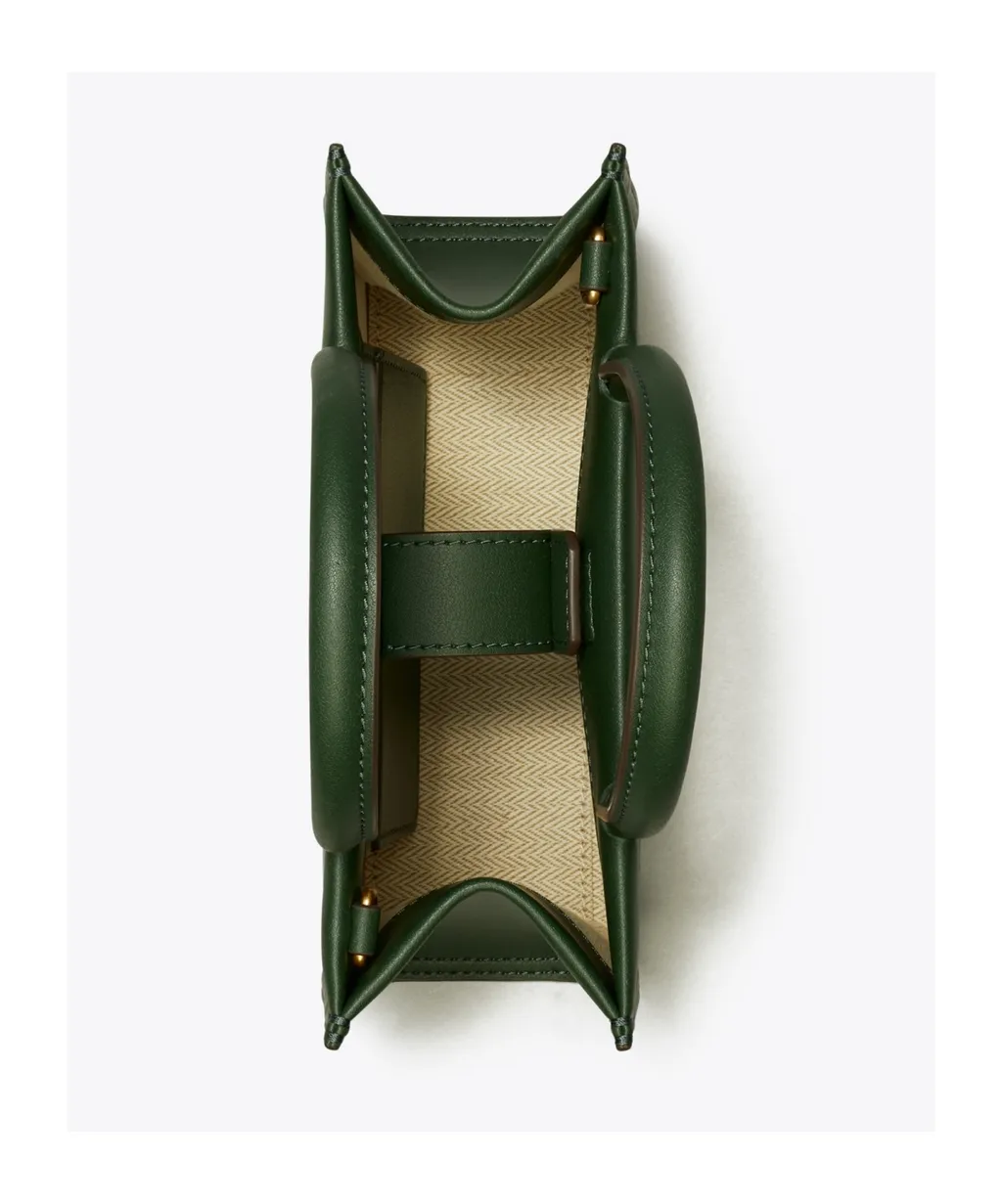 Tory Burch Ella Logo Patch Mini Tote Bag