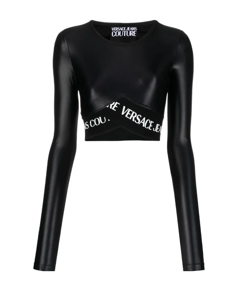 Logo-Underband Crop Top