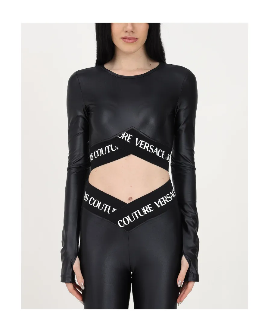 Logo-Underband Crop Top