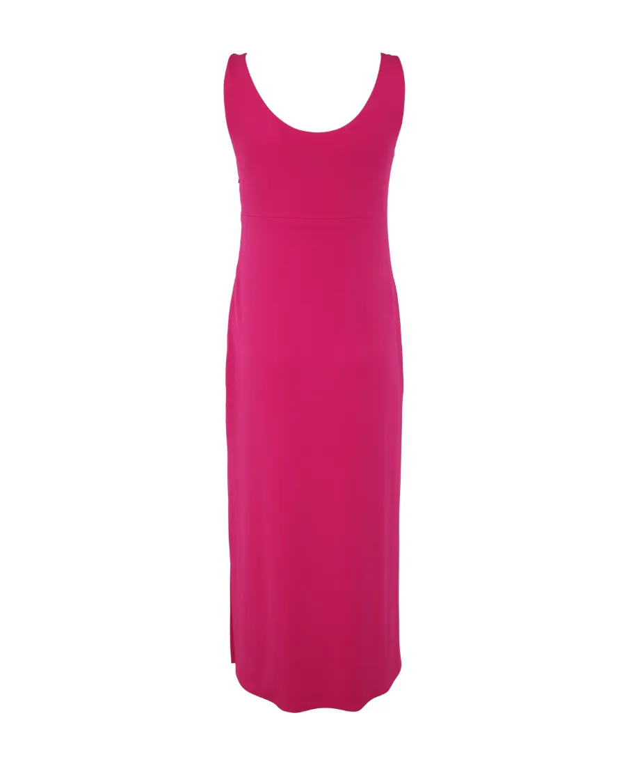 Medusa Plaque Midi Dress