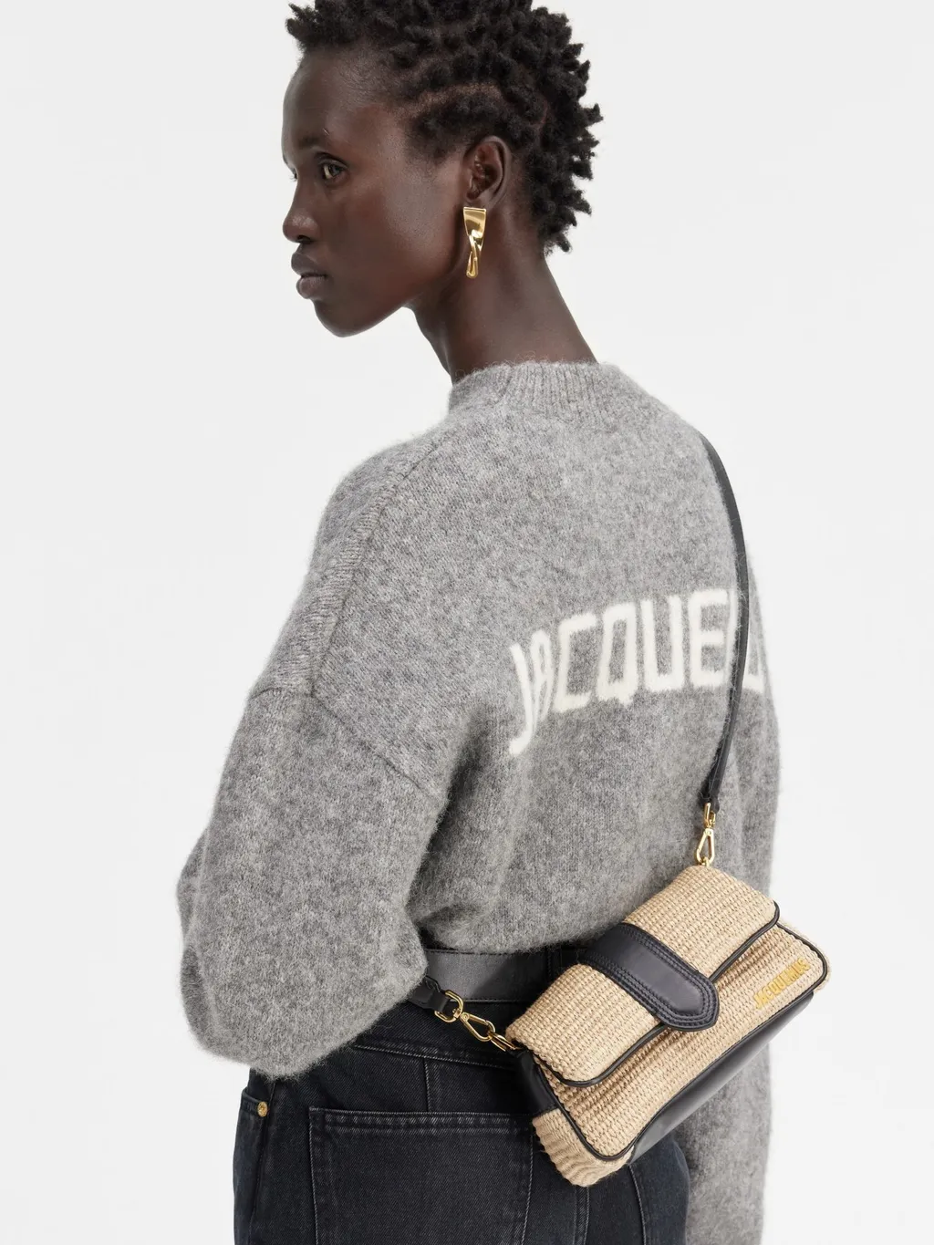 Jacquemus Mini Puffed Woven Bag