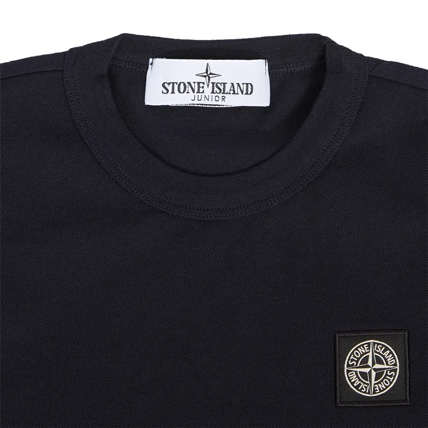 Compass-Patch Tipped T-Shirt