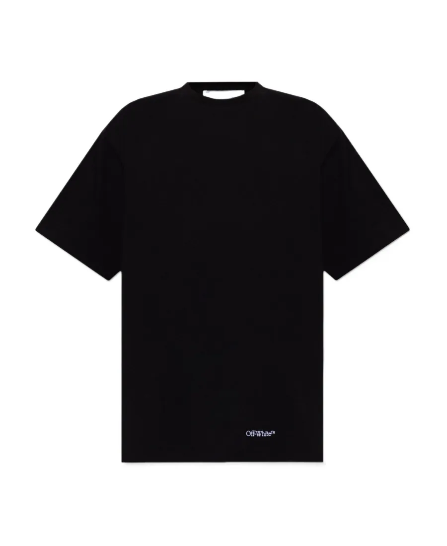 Off-White Scribble Diag Printed Crewneck T-Shirt