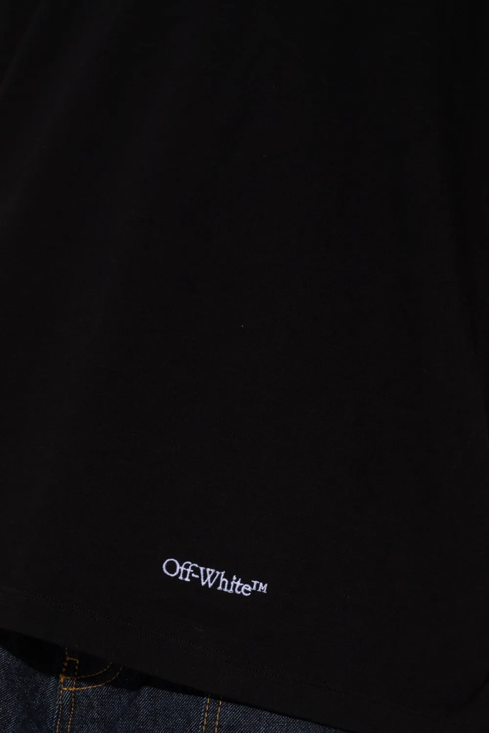 Off-White Scribble Diag Printed Crewneck T-Shirt