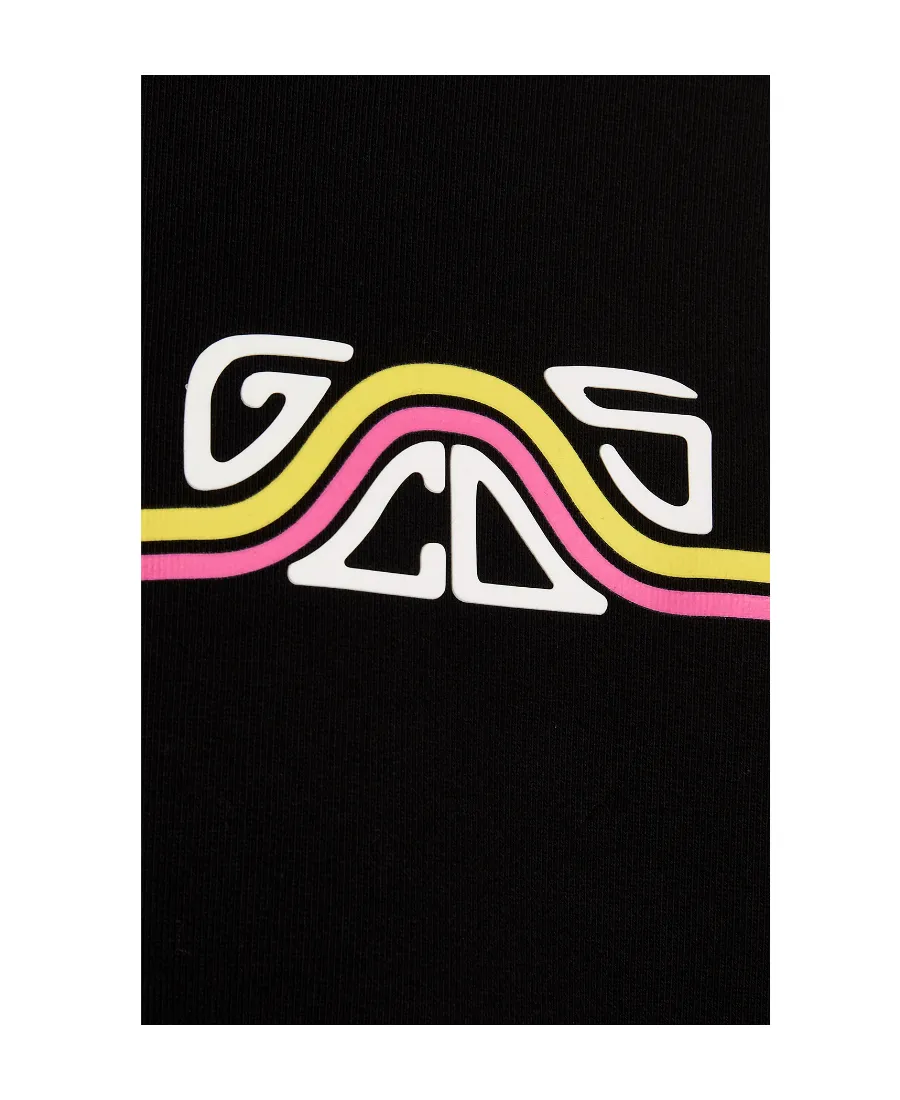 Gcds Logo Printed Drawstring Hoodie