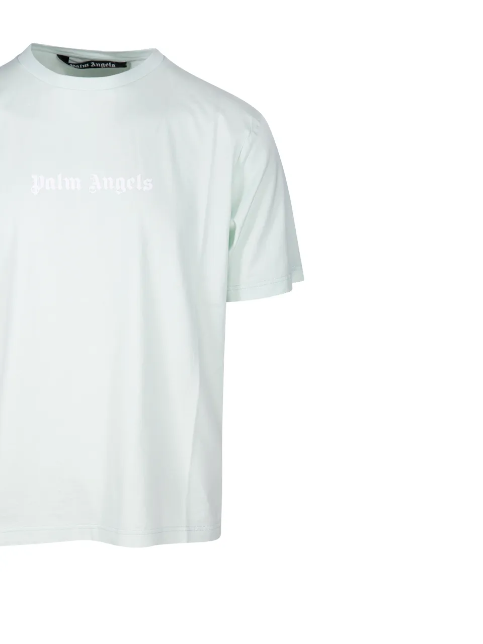 Palm Angels Logo Printed Crewneck T-Shirt