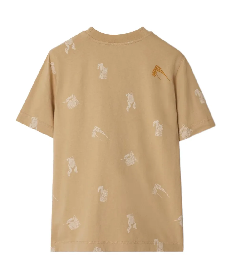 Burberry Equestrian Knight Crewneck T-Shirt