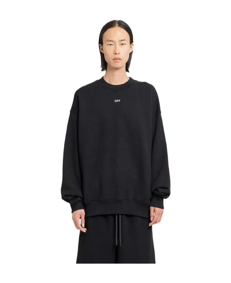 Off-White Logo Printed Crewneck Sweatshirt