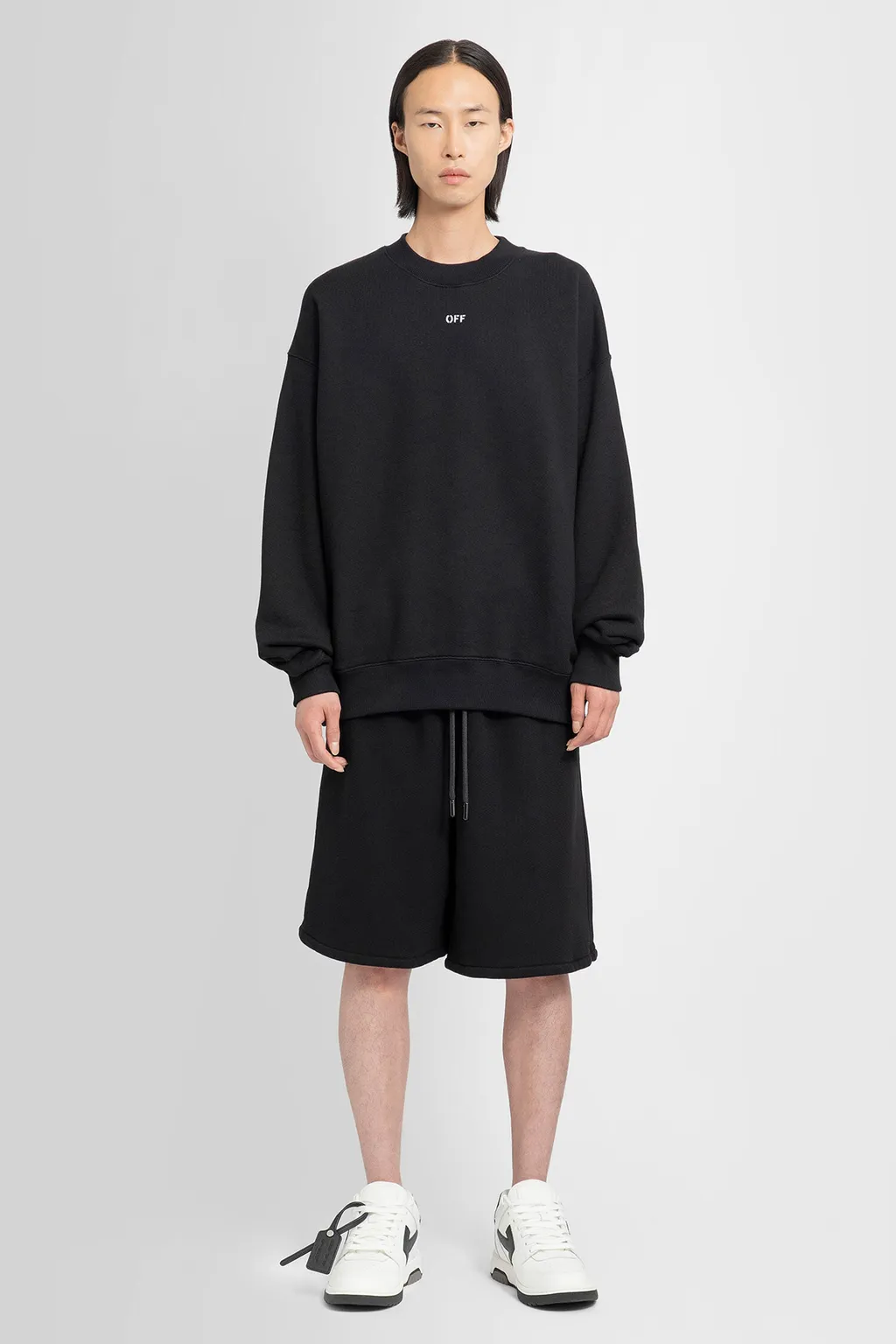 Off-White Logo Printed Crewneck Sweatshirt