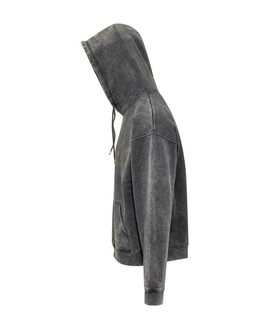 Dsquared2 Logo Printed Drawstring Hoodie