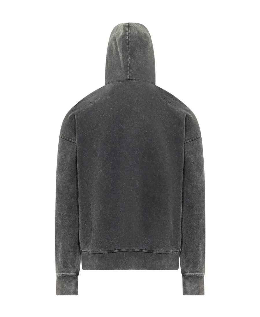 Dsquared2 Logo Printed Drawstring Hoodie
