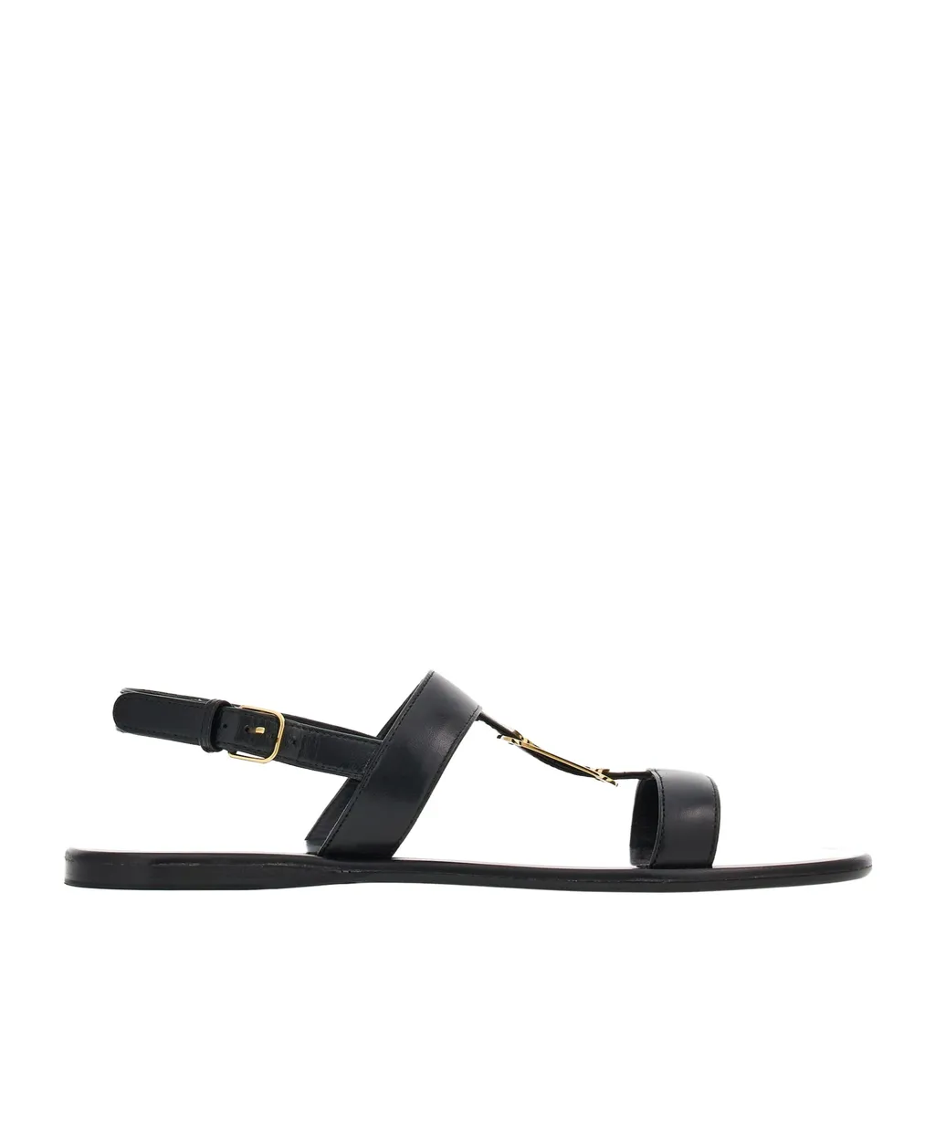 Salvatore Ferragamo Logo Engraved Sandals