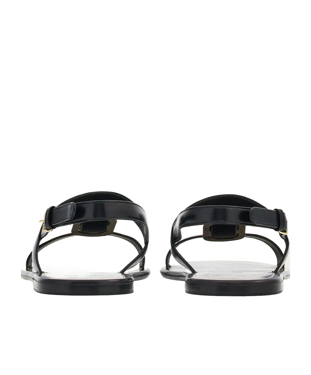 Salvatore Ferragamo Logo Engraved Sandals