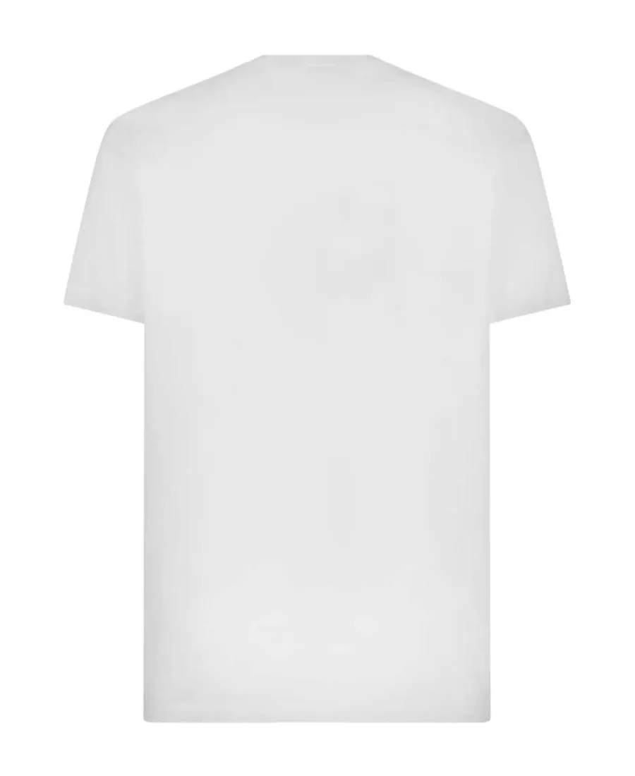 Dsquared2 Logo Plaque Crewneck T-Shirt