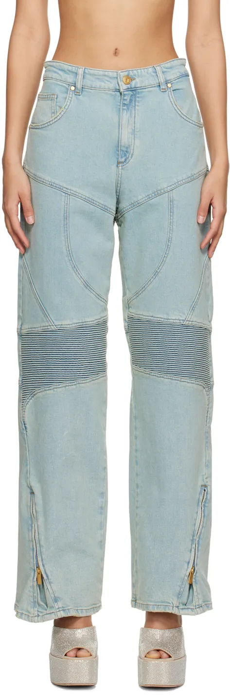 Logo Details Jeans