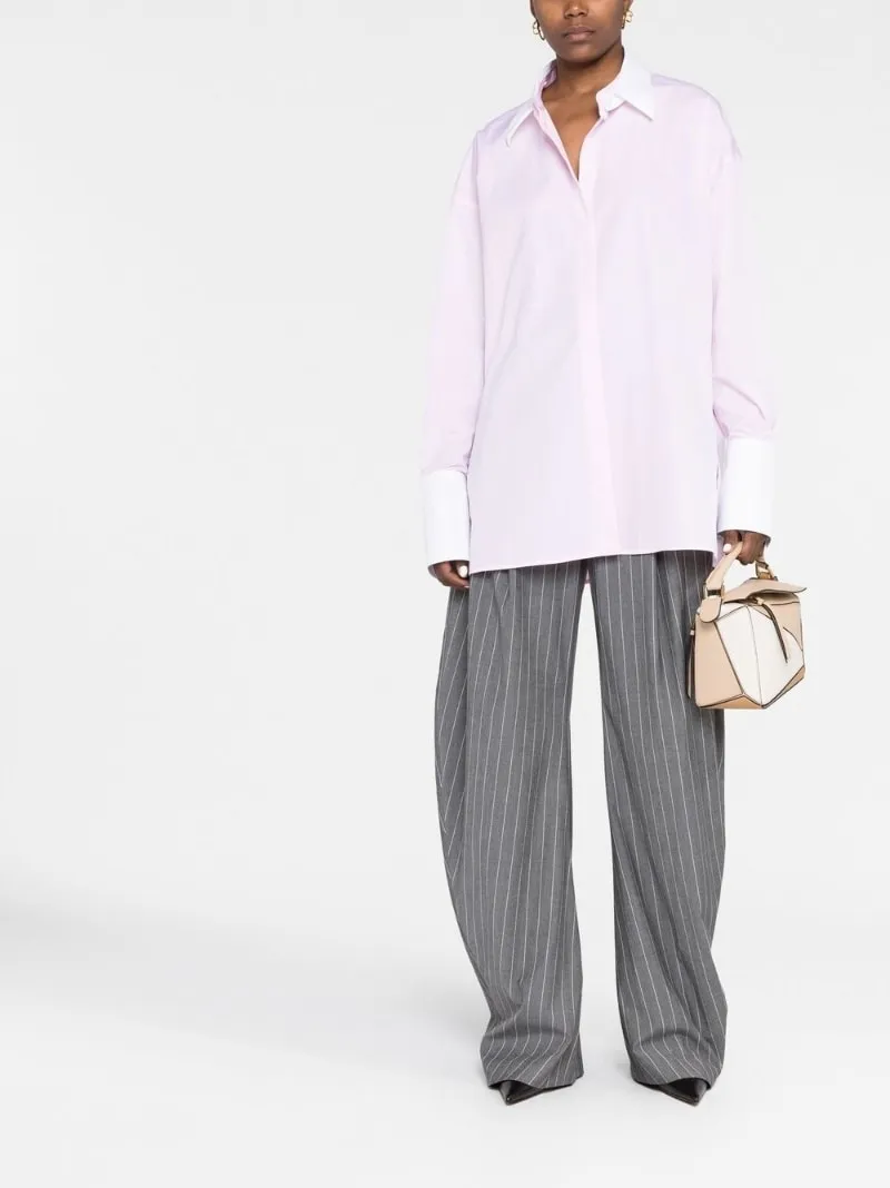 Deconstructed Shirt In Cotton
