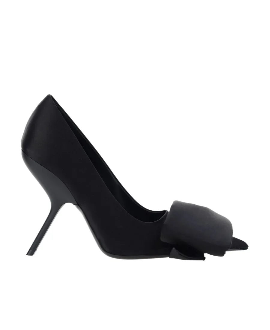 Salvatore Ferragamo Erica Asymmetric Bow Pumps
