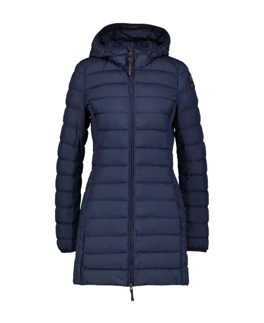 Long-Sleeved Hooded Down Jacket