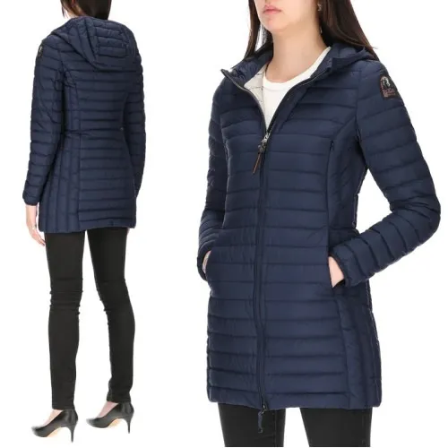 Long-Sleeved Hooded Down Jacket