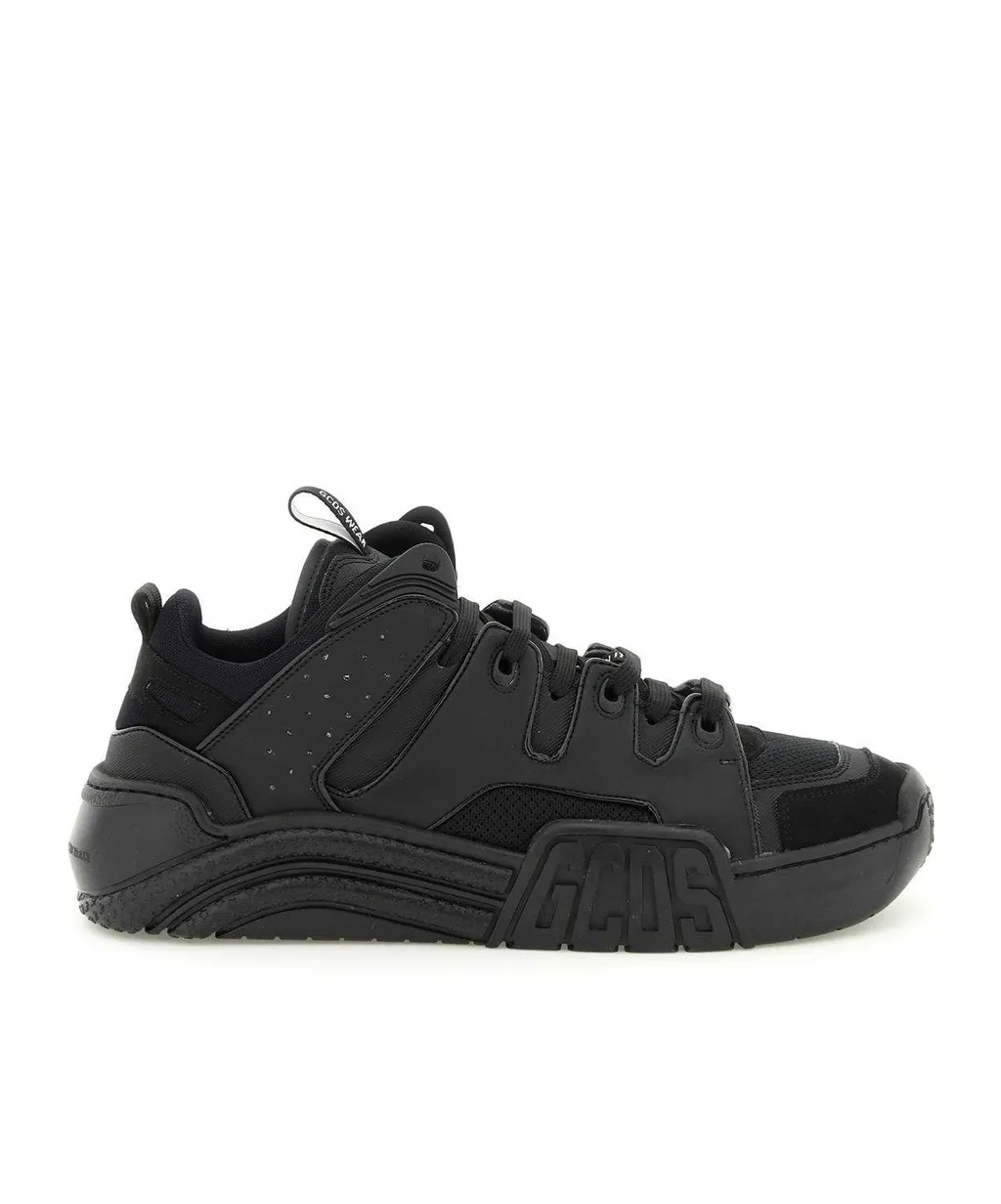 Lace-Up Low-Cut Sneakers