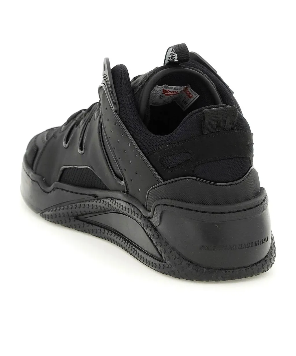Lace-Up Low-Cut Sneakers