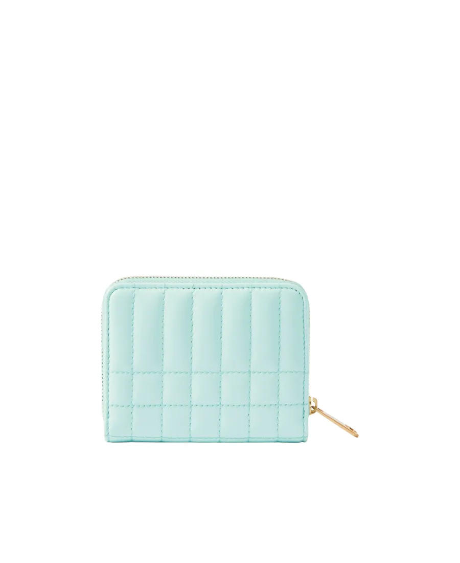 Burberry Lola Logo Plaque Quilted Wallet