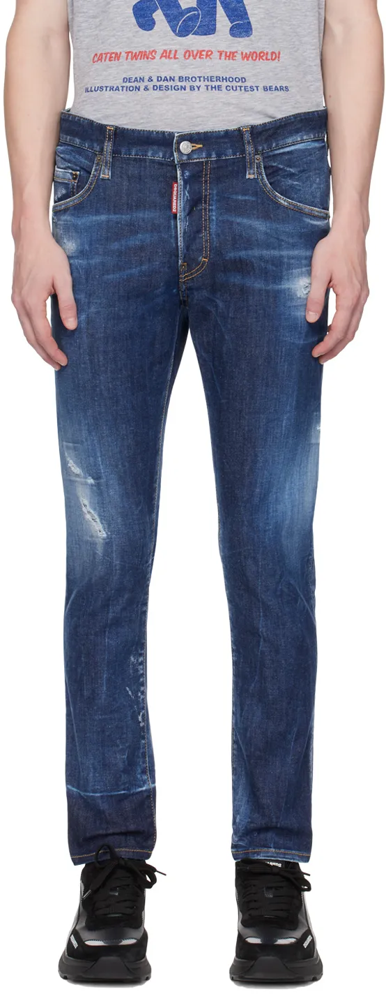 Dsquared2 Slim Fit Distressed Jeans