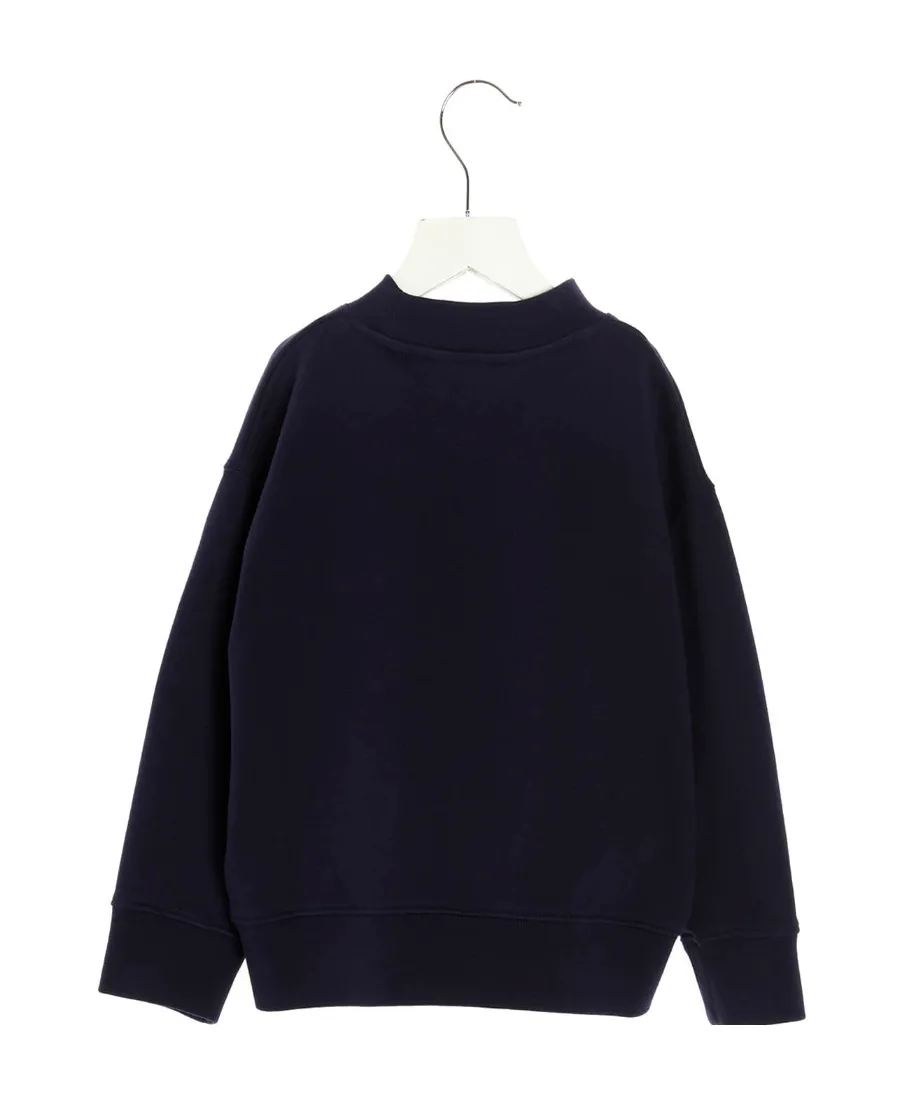 Palm Angels Kids Logo Printed Crewneck Sweatshirt