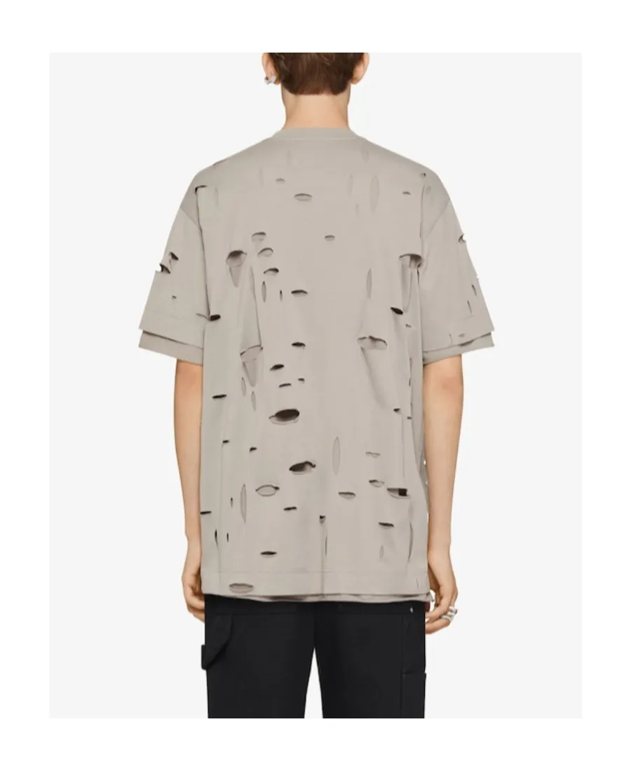 Givenchy Distressed Crewneck T-Shirt