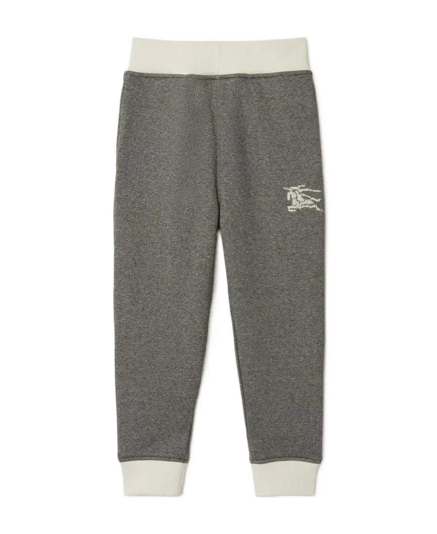 Burberry Kids Logo Embroidered Track Pants