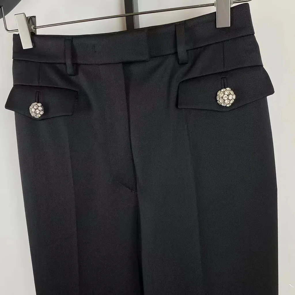 Prada Front Pocket Tailored Trousers