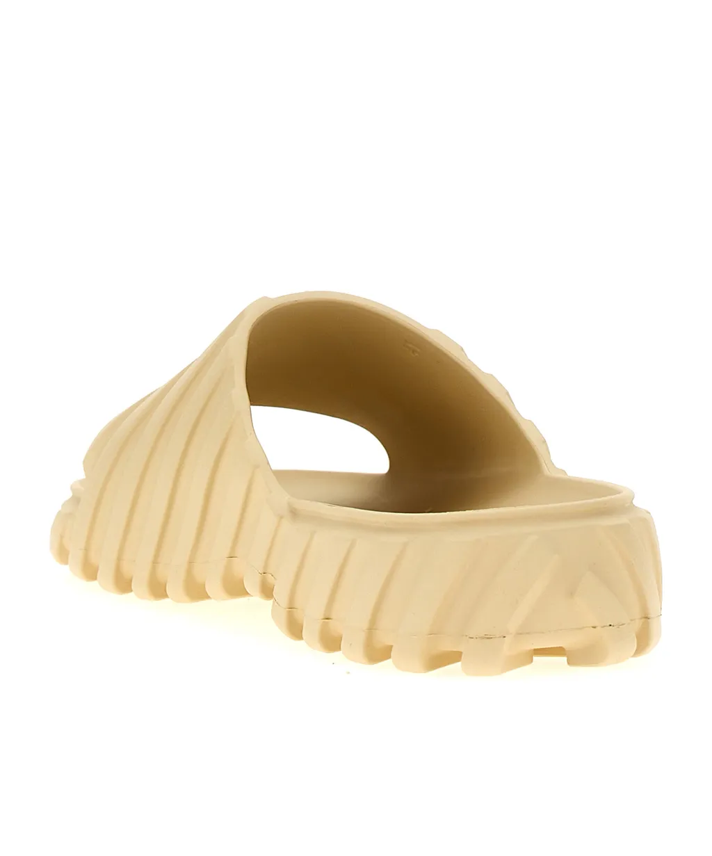 Off-White Exploration Logo Embossed Slides