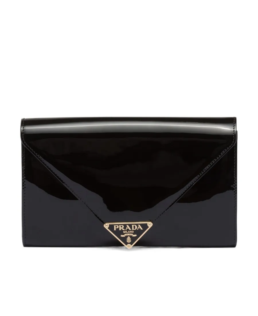 Prada Chain-Linked Clutch Bag