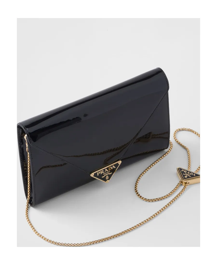 Prada Chain-Linked Clutch Bag