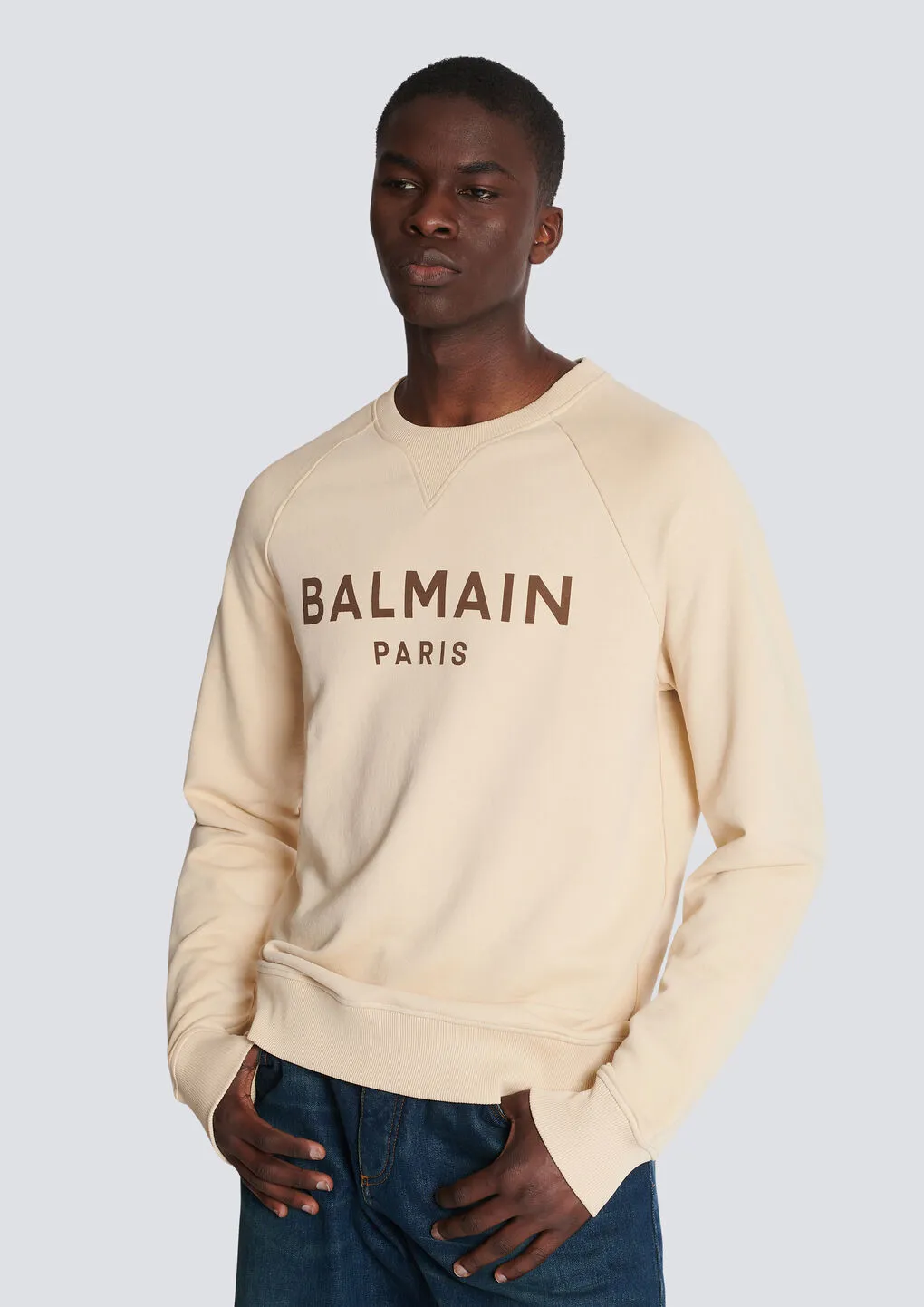 Balmain Paris Printed Sweatshirt