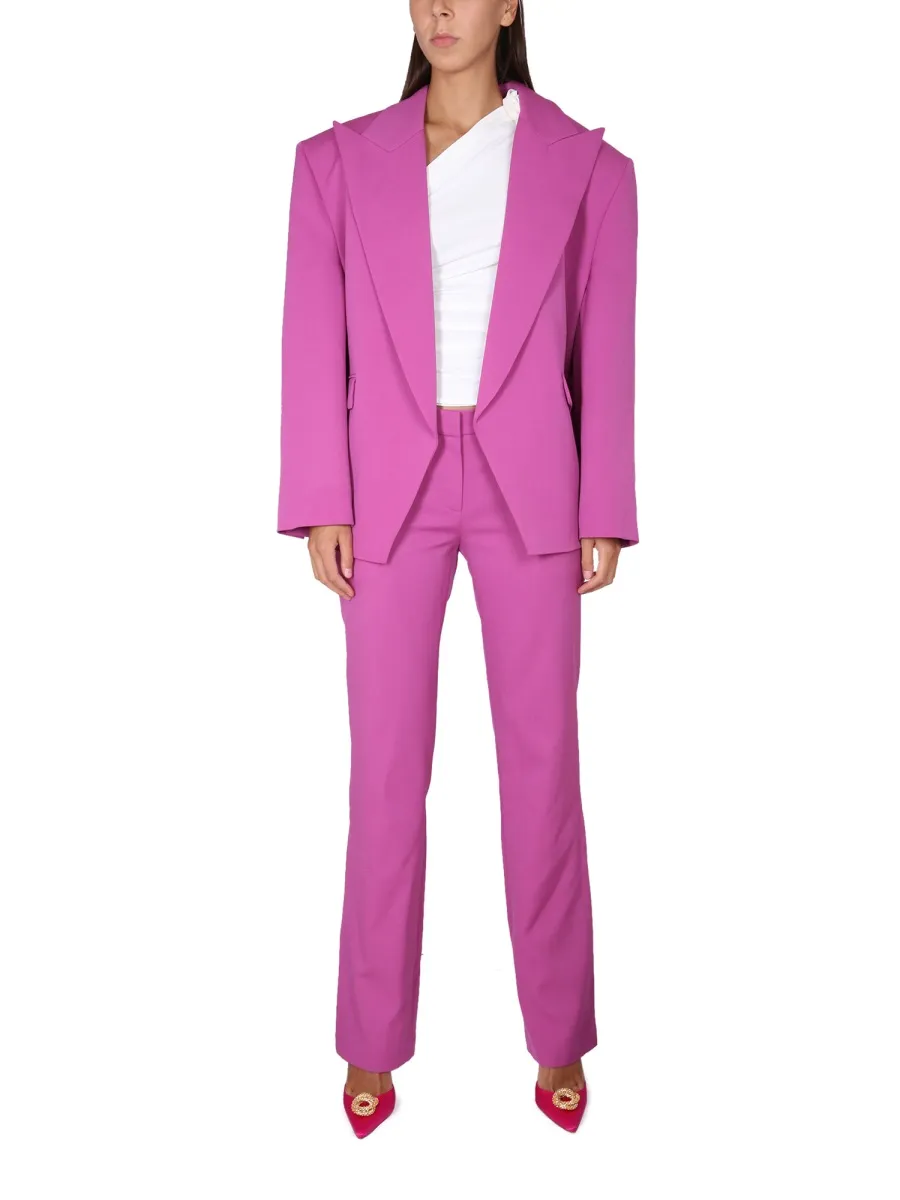 Magda Butrym Mid-Rise Straight-Leg Trousers