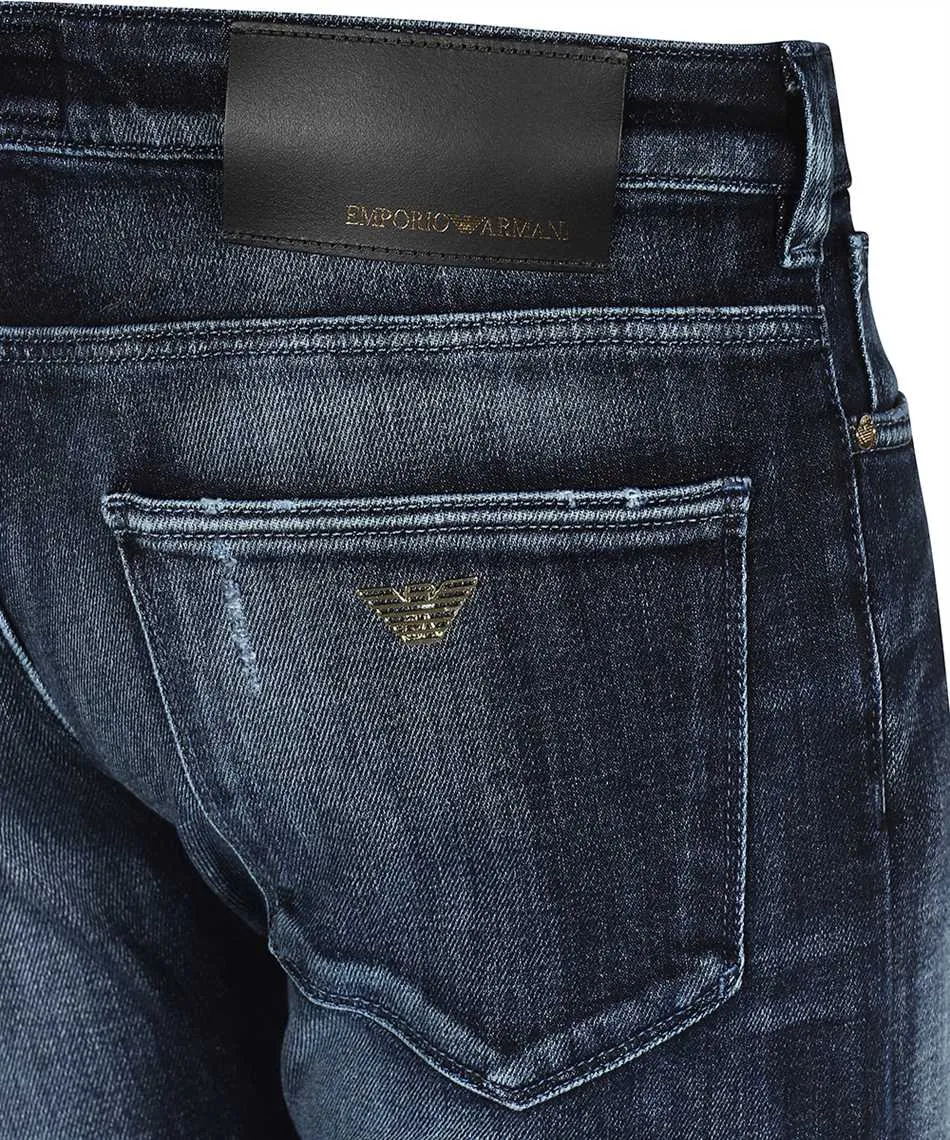 Light-Wash Straight-Leg Jeans