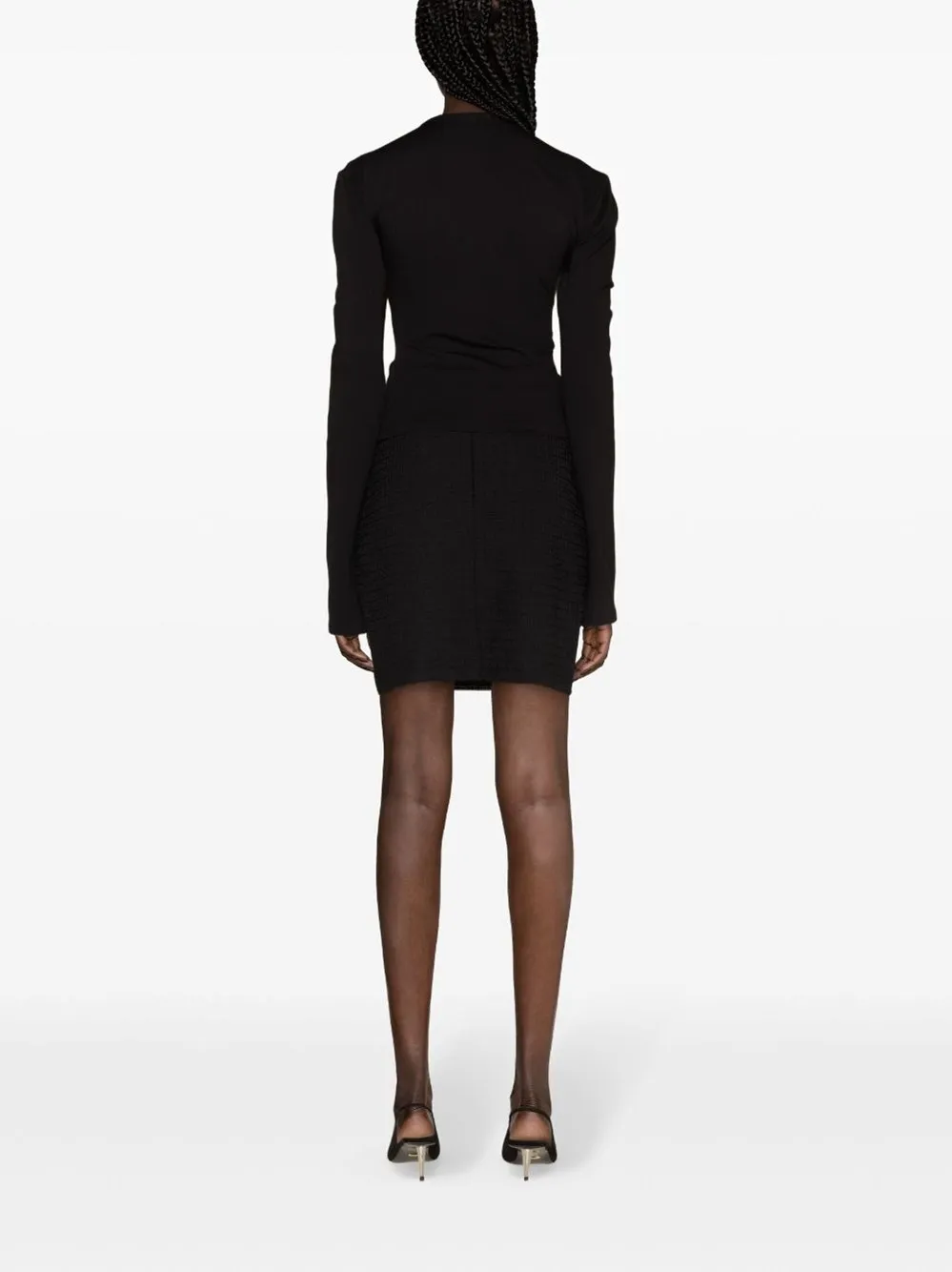 Givenchy Textured Mini Skirt