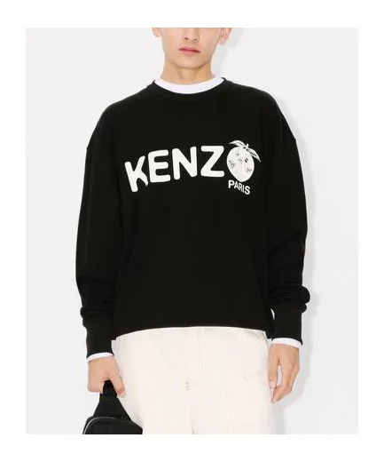 Oversized Sweatshirt Kenzo Orange