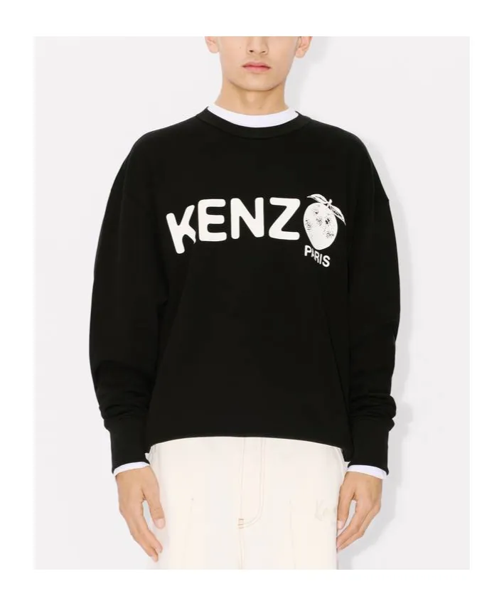 Oversized Sweatshirt Kenzo Orange