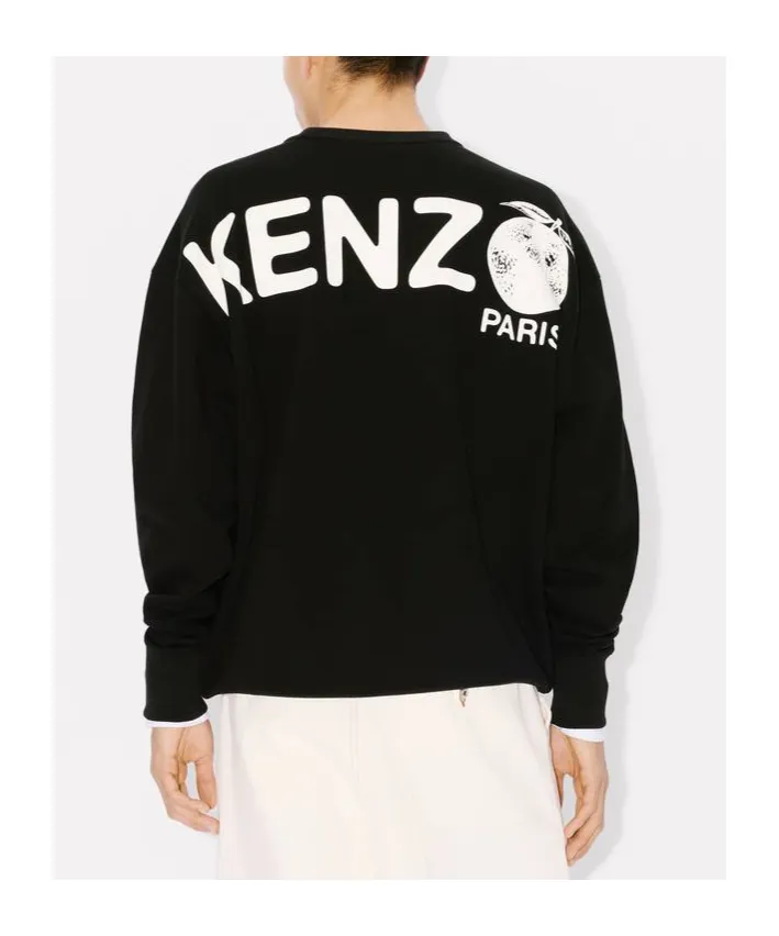 Oversized Sweatshirt Kenzo Orange