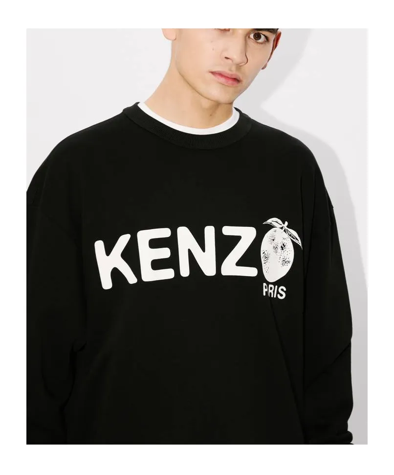 Oversized Sweatshirt Kenzo Orange