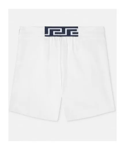 Versace Kids Medusa Head Straight Leg Shorts