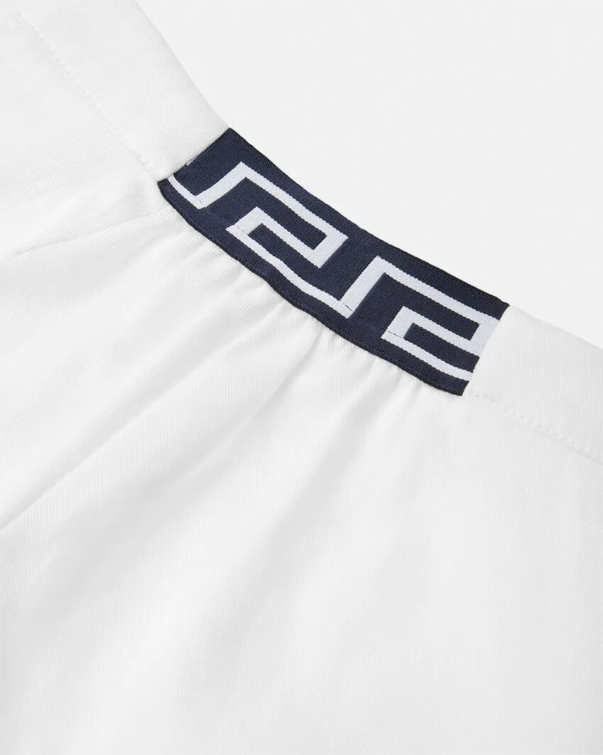 Versace Kids Medusa Head Straight Leg Shorts