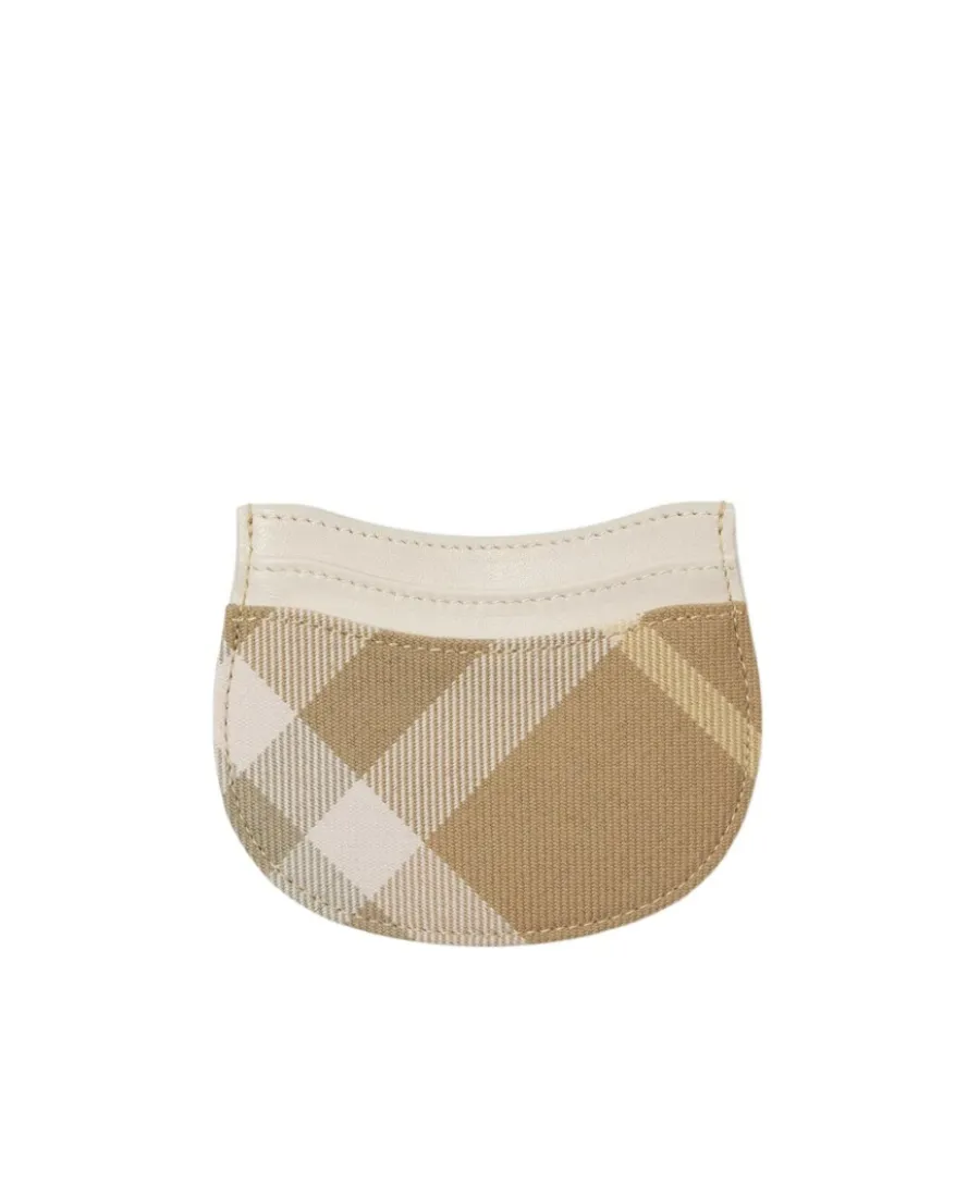 Burberry Rocking Horse Checked Curved-Edge Cardholder