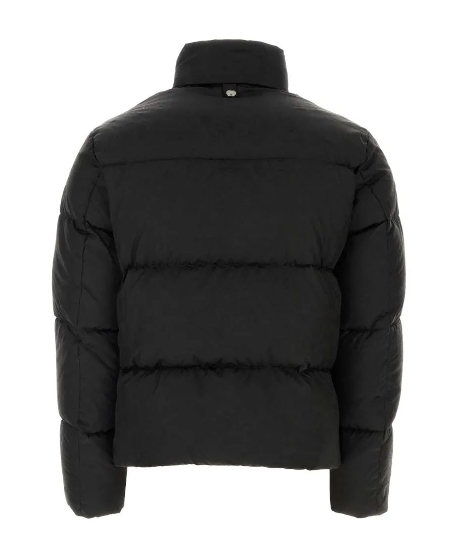 Versace Barocco Silhouette Zip-Up Puffer Jacket